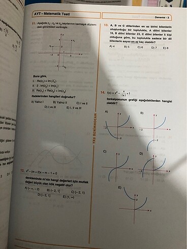  Ayt eşit ağırlık deneme