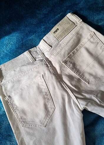 Diğer Beyaz kot pantalon