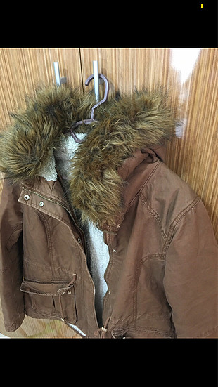 Kahverengi parka