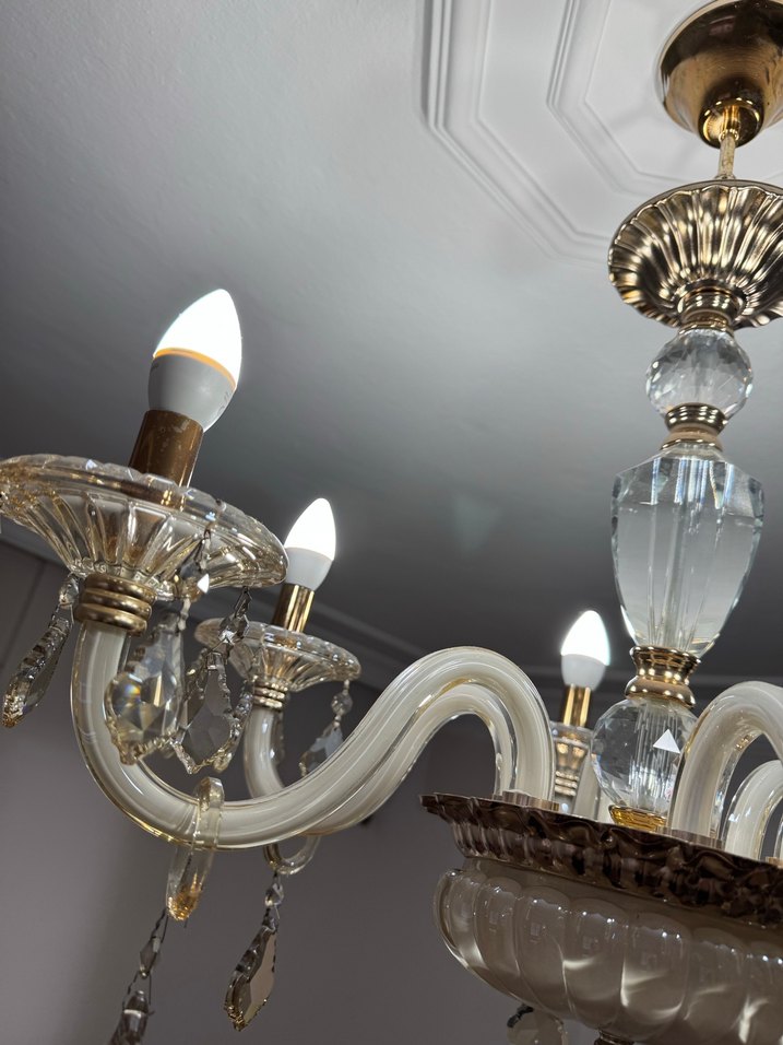 taşlı gold avize - Görsel 4