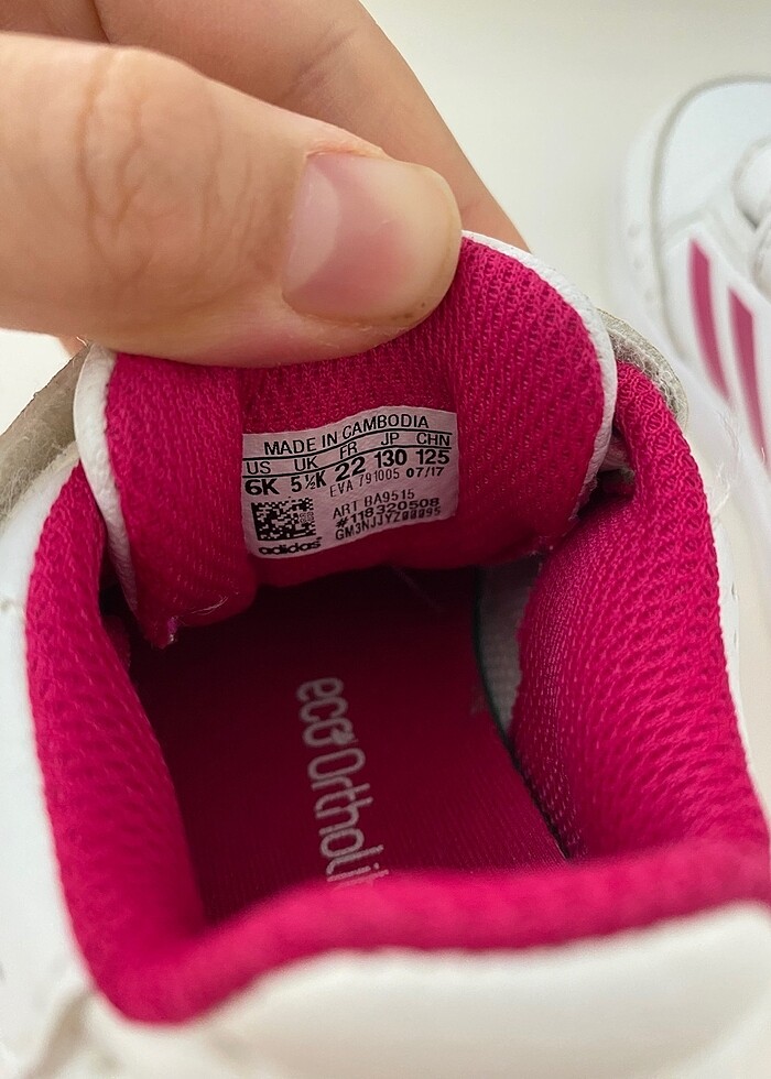 Adidas kız spor ayakkabı - Görsel 4