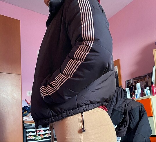 LC Waikiki Siyah şişme mont