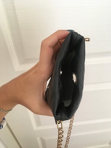  Beden siyah Renk Siyah baklava dilim çanta