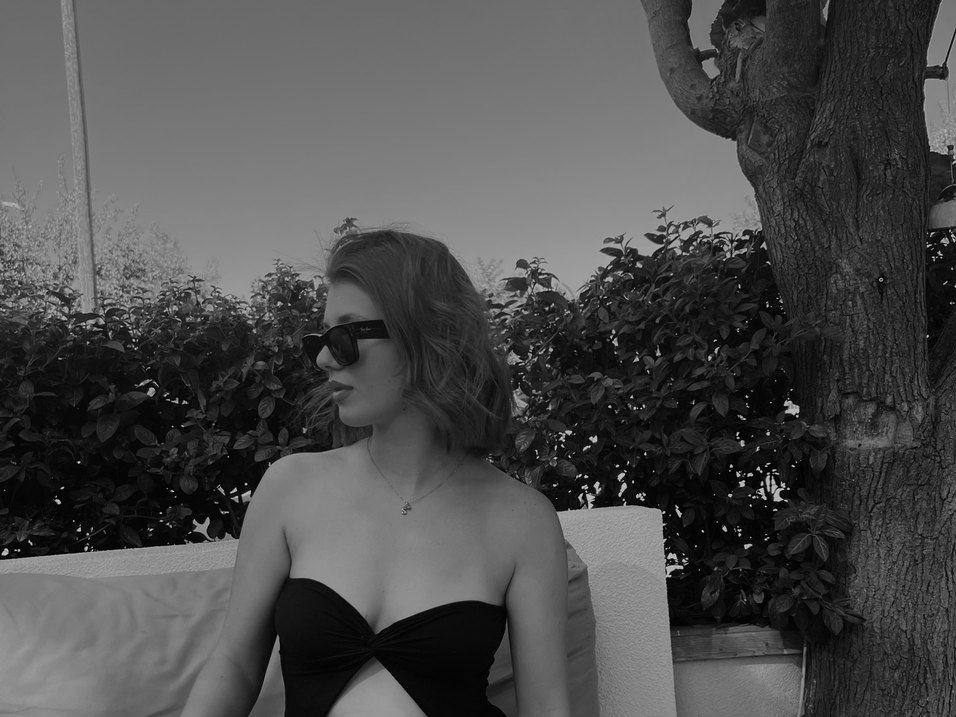 Siyah Strappy Mini Monokini - Görsel 2