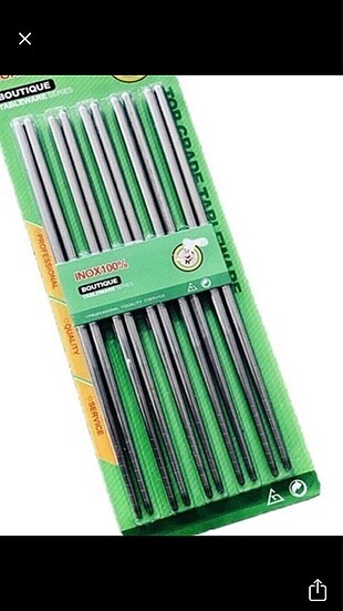 Metal chopstick