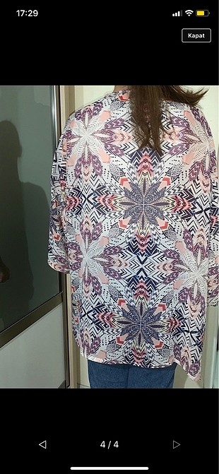 s Beden çeşitli Renk Etnik desenli kimono