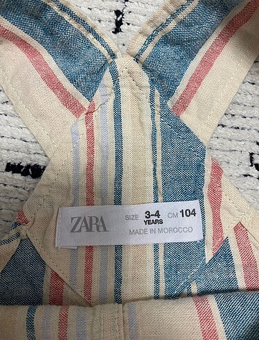 4 Yaş Beden çeşitli Renk Zara salopet