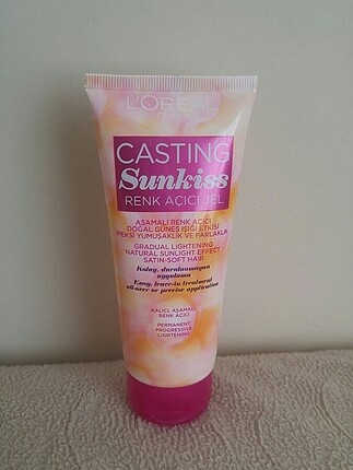 loreal paris casting sunkiss renk açıcı jel + ojeler