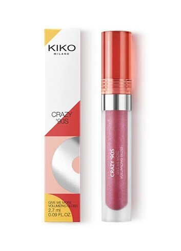 kiko milano CRAZY '90S GIVE ME MORE VOLUMIZING GLOSS