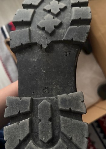 Siyah Kadın Platform Topuklu Tokalı Bot - Görsel 3