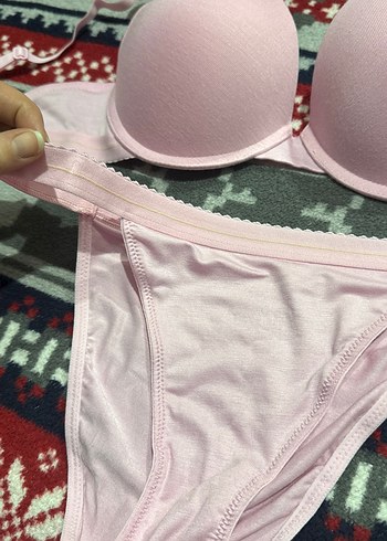 Bambu Pembe Destekli Sütyen ve Külot Takımı - Görsel 4