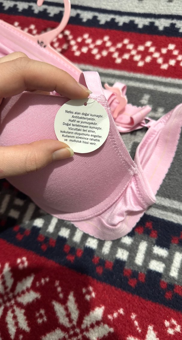 Bambu Pembe Destekli Sütyen ve Külot Takımı - Görsel 2