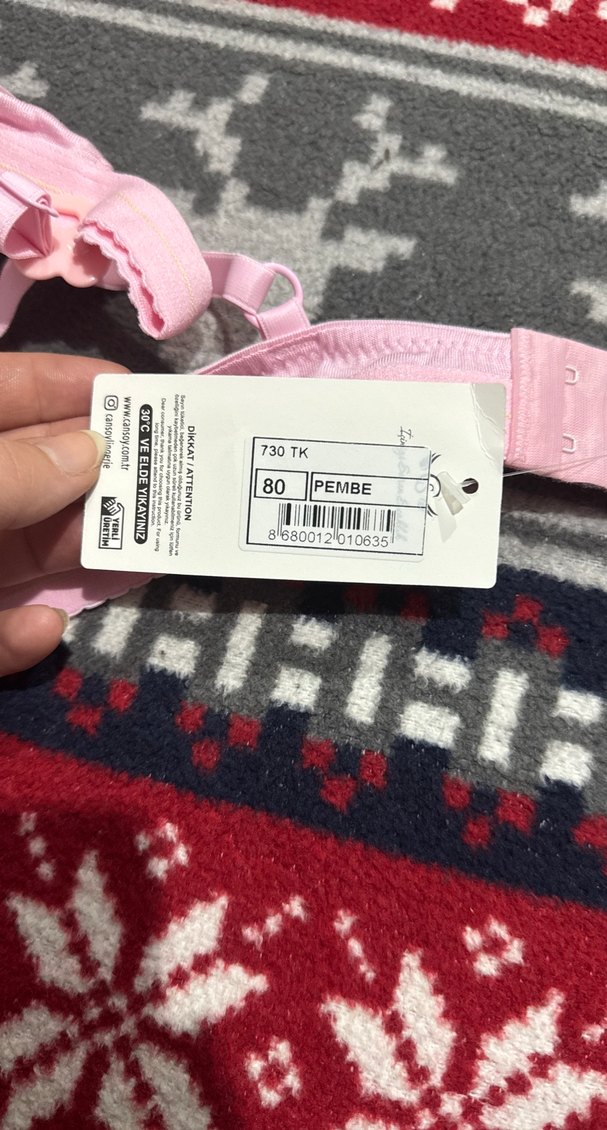 Bambu Pembe Destekli Sütyen ve Külot Takımı - Görsel 3