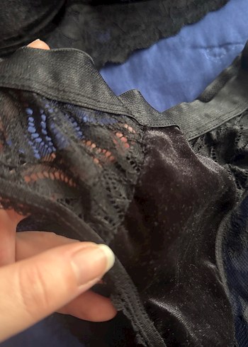 Vintage Gotik dolgulu Sütyen ve Külot Takımı - Görsel 2