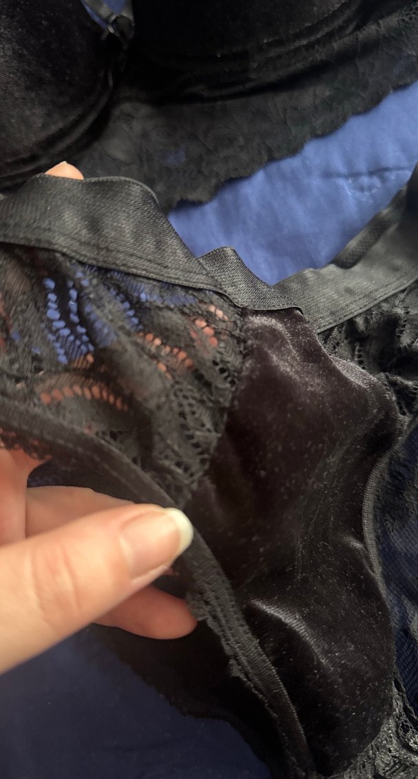 Vintage Gotik dolgulu Sütyen ve Külot Takımı - Görsel 2