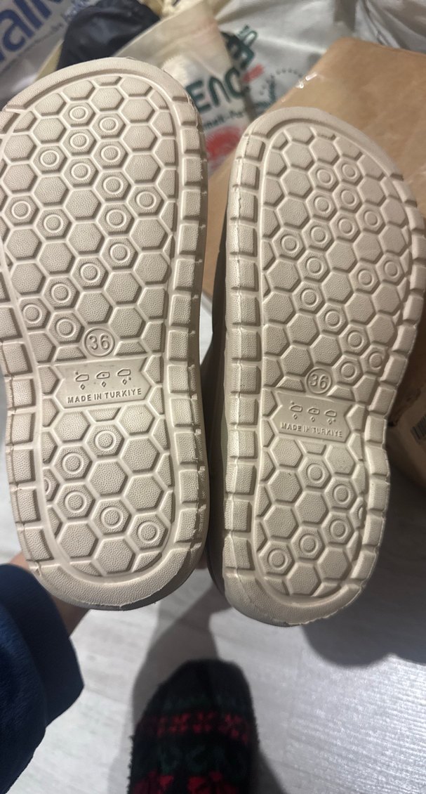 Yağmur çizmesi Bej Lastik Bot - Görsel 3