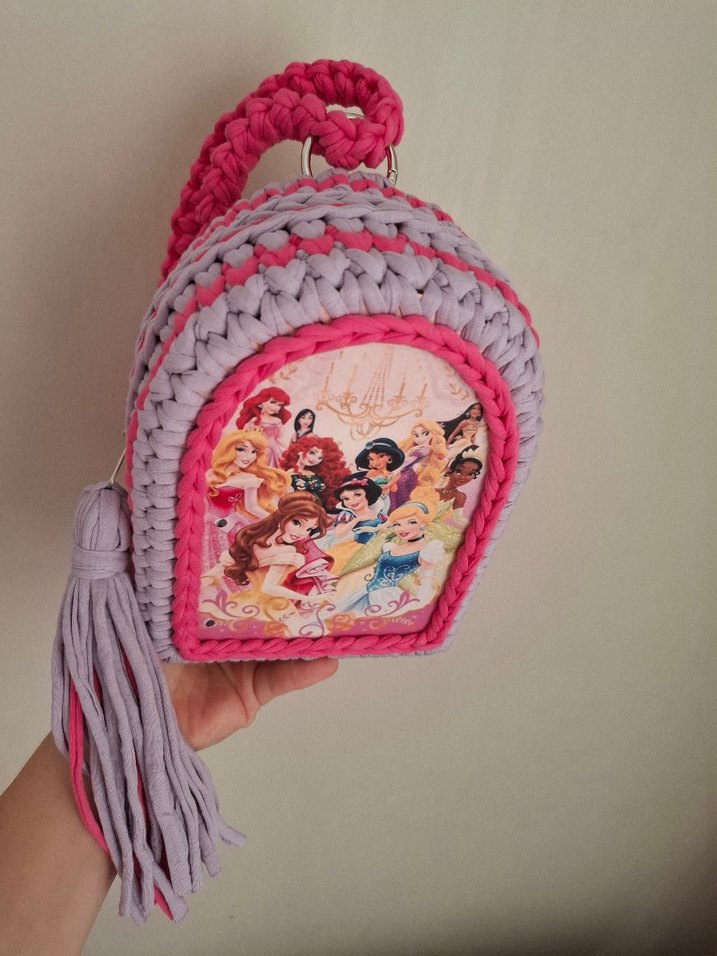 el örgüsü sırt çantası - Görsel 2