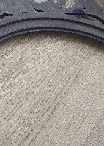 Mor Parlak Oval Ayna Çerçevesi - Görsel 10