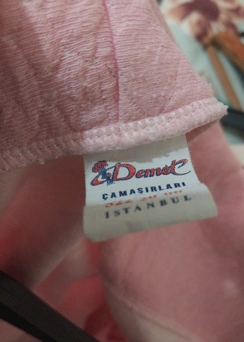 Pembe Uzun Kollu Kadın Sabahlık - Görsel 7