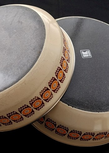 Eskilerden kalma emaye takım - Görsel 5