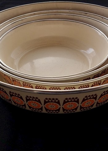 Eskilerden kalma emaye takım - Görsel 8