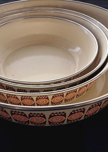 Eskilerden kalma emaye takım - Görsel 2