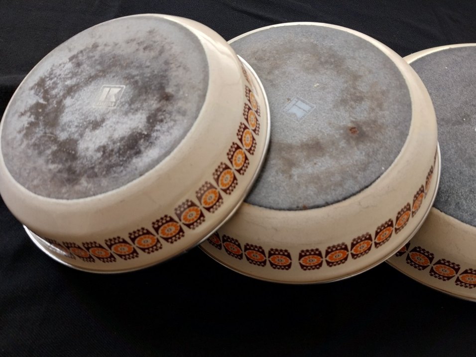 Eskilerden kalma emaye takım - Görsel 4