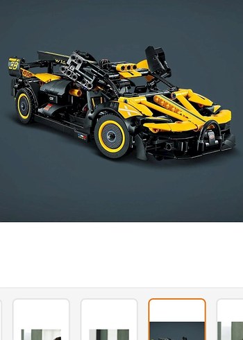 LEGO Technic Sarı Yarış Arabası 42151 - Görsel 4