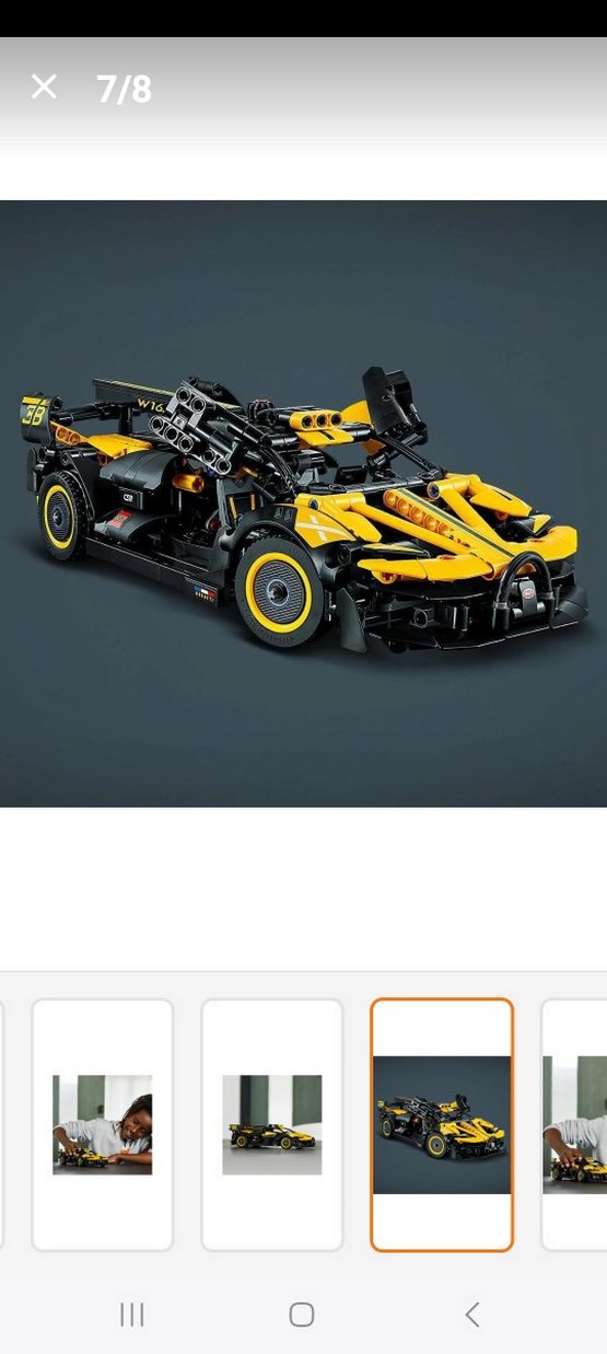 LEGO Technic Sarı Yarış Arabası 42151 - Görsel 4