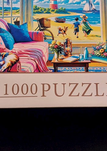 1000 Parça Renkli Manzara Puzzle - Görsel 2