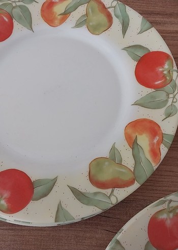 Arcopal Meyve Desenli Beyaz Tabak Seti - Görsel 7
