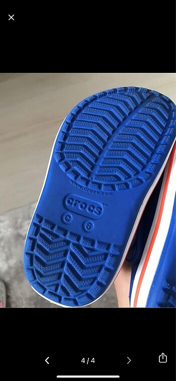22 Beden lacivert Renk Orijinal Crocs C6 22-23 numara