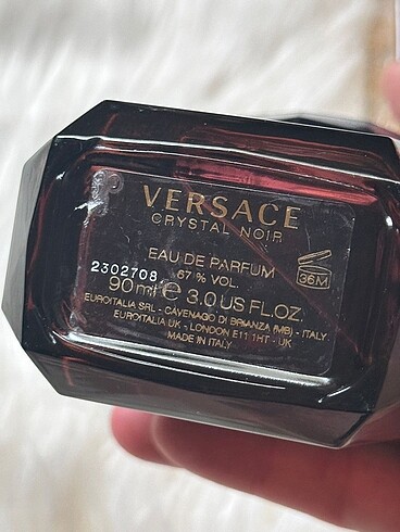  Beden Versace Cristal Noır Edp