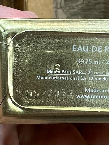 Beden Memo Marfa Spices