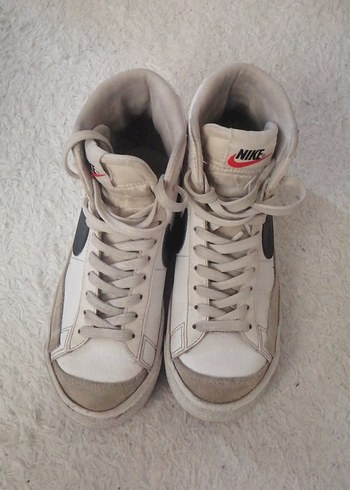 Nike Beyaz Kadın Spor Ayakkabı Velcro