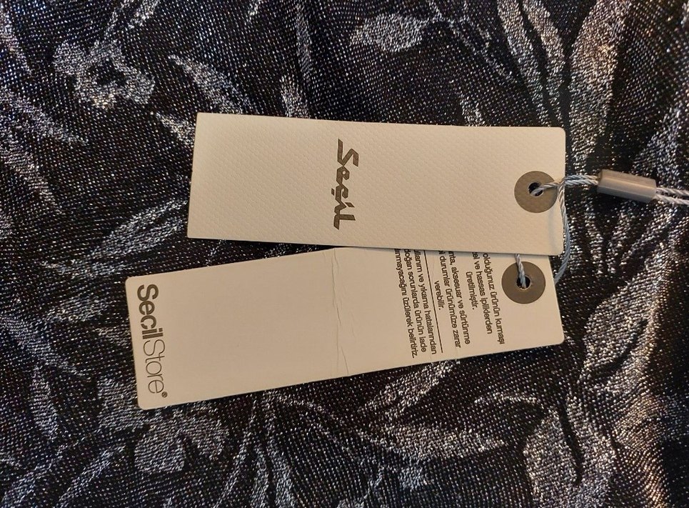 Seçil Marka Etiketli Yeni Kullanılmamış Abiye 44 Beden - Görsel 4