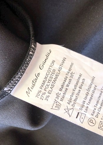 Mustafa Gündüz Siyah Abiye M Beden - Görsel 7