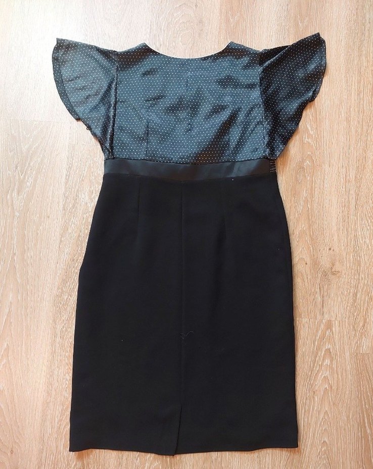 Puantiye Desenli Trend Marka 48 Beden Abiye - Görsel 3