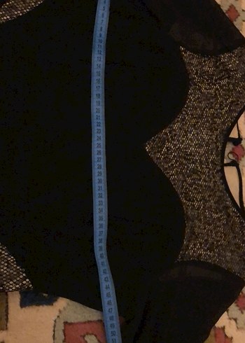 GZN Marka Siyah Abiye 46 Beden - Görsel 5