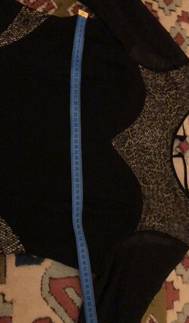 GZN Marka Siyah Abiye 46 Beden - Görsel 5