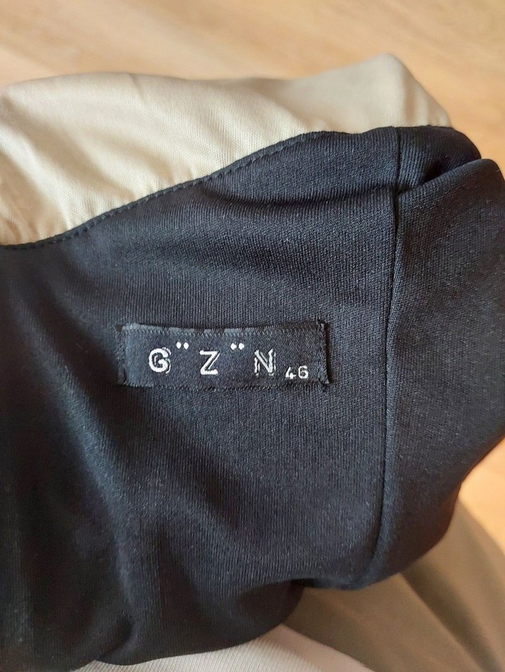 GZN Marka Siyah Abiye 46 Beden - Görsel 3