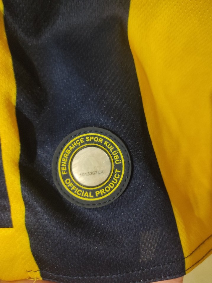 Erkek Sarı-Siyah Çizgili Spor Forma - Görsel 2