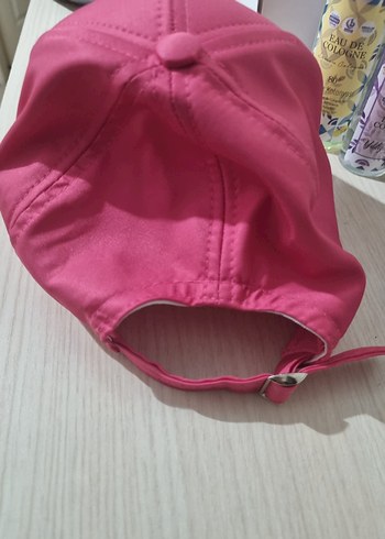 Pembe Kadın Spor Şapka Velcro Ayarlı - Görsel 3
