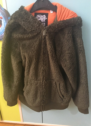 Peluş mont 