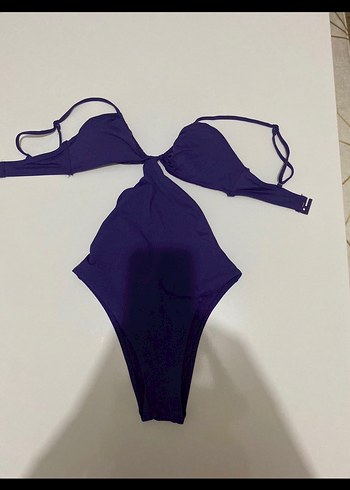 Mor Strappy Goth Mayo - Görsel 2