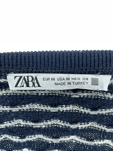m Beden lacivert Renk Zara Bluz %70 İndirimli.