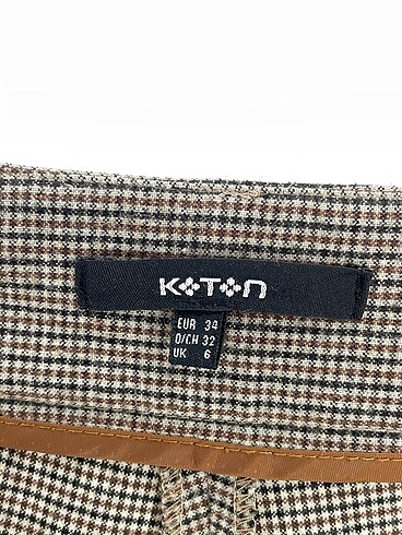 34 Beden çeşitli Renk Koton Kumaş Pantolon %70 İndirimli.
