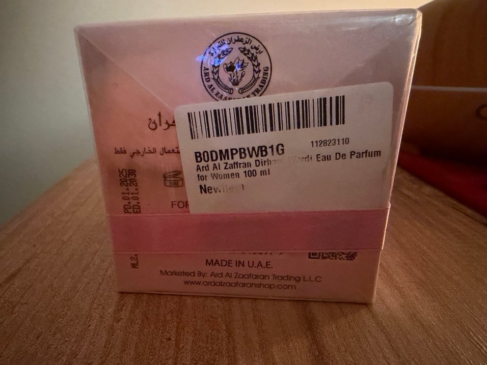 Ard Al Zaafaran Dirham Wardi 100 ml kadın Parfüm - Görsel 4