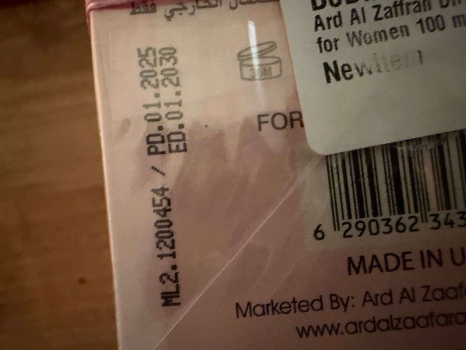 Ard Al Zaafaran Dirham Wardi 100 ml kadın Parfüm - Görsel 5