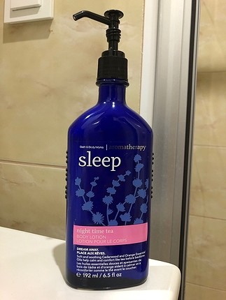 Bath & Body Works Night time tea body lotion Aromatherapy